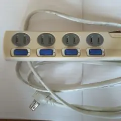 Victor 5口電源タップ 約1.5m