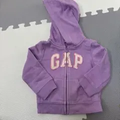 GAP フード付きトレーナー 18-24 months パープル