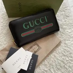 【限定価格】115 GUCCI グッチ ラウンドファスナー 長財布