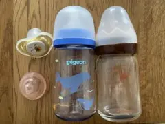 哺乳瓶　おしゃぶり　セット