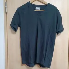 PYJAMA CLOTHING ブラック Vネック Tシャツ 100%コットン