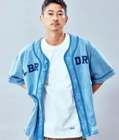 窪塚洋介さん着用 DENIM BASEBALL SHIRT