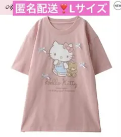 匿名配送❣️サンリオ　キティ　キティ50周年　Tシャツ　リボン　限定　完売品