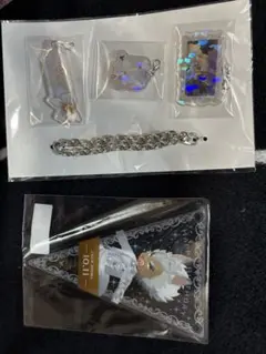 ツイステ　ジャック　ホログラムアクリルチャーム　ガーランド風クリアシート
