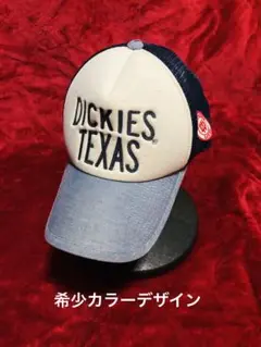 ディッキーズ キャップ　ホワイトネイビー