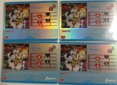 MY舞☆TONIGHT　４枚 ラブカ　Aqours