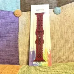 Apple Watch バンド レース シリコン製