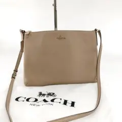 美品 COACH ショルダーバッグ クロスボディー ワンショルダー レザー