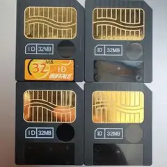 BUFFALO & OLYMPUS 32MB スマートメディア 4個セット