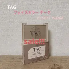 TAG フェイスカラー チーク 01 SOFT WARM