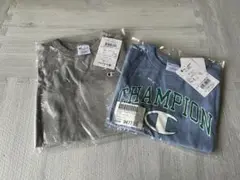 CHAMPION Tシャツ 2枚セット 水色 グレー