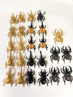 カブト虫 クワガタ虫 ミニフィギュア