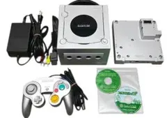 【コンデンサー交換済み】Nintendo GameCube 本体 シルバー