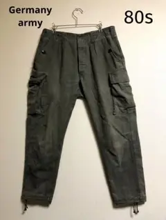 80s ドイツ軍 モールスキン カーゴパンツ コーデュロイ ミリタリー パンツ