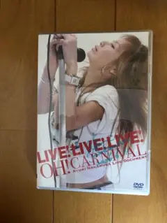 中村あゆみライブDVD 直筆サイン入り