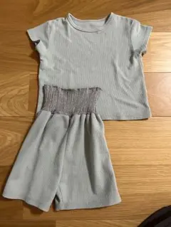 パジャマ上下のセット　100cm ブルー