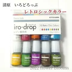 「レジン着色材いろどろっぷ 10色セット レトロシックカラー」