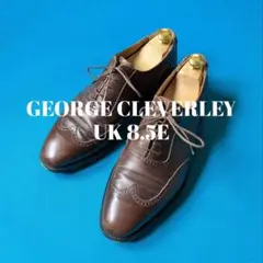 GEORGE CLEVERLEY ウイングチップ 8.5E ジョージクレバリー