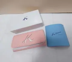 キタムラ　キーケース　PH 0340　サーモンホワイト　ピンク
