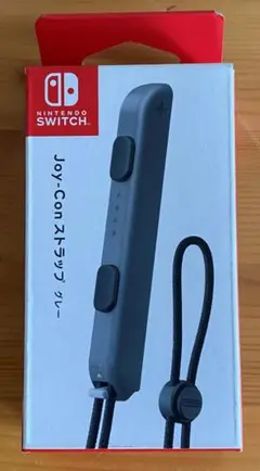 新品【任天堂純正品】Joy-Conストラップ グレー