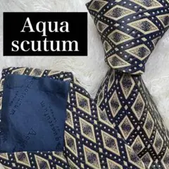 Aquascutum ネクタイ ヴィンテージ ビジネス パーティーN-0294