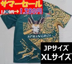 【新品】【未開封】ラグビー 南アフリカ スプリングボクス ドライTシャツ 半袖
