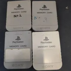 SONY プレイステーション メモリーカード 3個セット