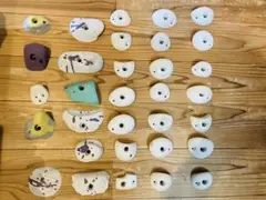 シンプルクリンプ クライミング ボルダリング用ホールド32個セット ナットおまけ