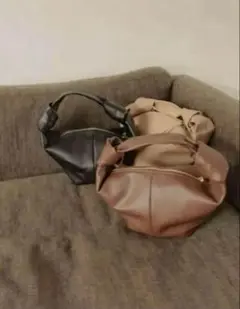 alumu. AM2901 one handle bag ベージュ ナチュラル