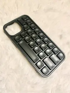 iPhone13 新品未使用 ブラックキーボード風iPhoneケース
