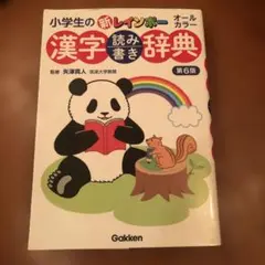 小学生の新レインボー漢字読み書き辞典 オールカラー