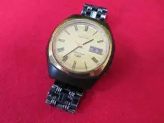 【FF1666/ク】CITIZEN ELECTRONIC　メンズ自動巻き腕時計