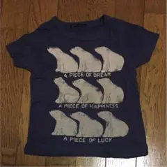 FITH 白クマTシャツ  子供用  100センチ
