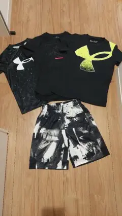 Under Armour Tシャツ 3枚とショートパンツ セット150cm