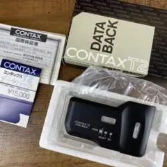 コンタックスT2（メンテ済）・ データパック 中古 コンタックス T2用 データバック 程度：AB-（良品マイナス