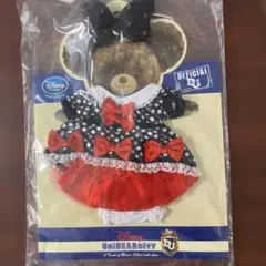 (8-2)Disney UniBEARsity 着せ替え服 黒赤