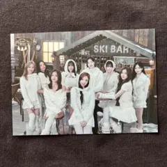 TWICE skibar popup JYP ラントレ オール