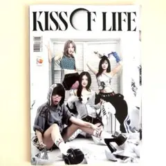 KISS OF LIFE フォトブック　ポスター＋ステッカー付き　CD無し