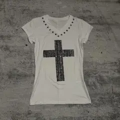 archive - 十字架 Cross studed opium T-shirt