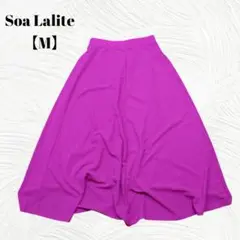 美品✨️Soa Lalite　ソアラリテ【M】フレアロングスカート　フレア