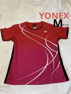 YONEX M ユニフォーム　Tシャツ　赤　ウェア　半袖