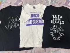 RAD CUSTOM ラッドカスタム　tシャツ3枚セット　130cm