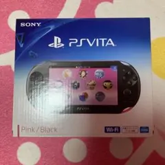 PSV PSVitj PCH-2000 ブラック×ピンク 64gメモリーカード付