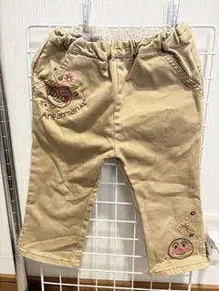 Anpanman 刺繍パンツ ベージュ