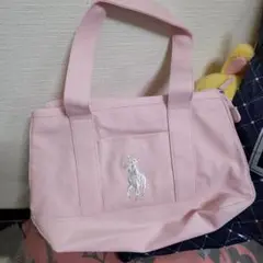 ポロ ラルフローレン トートバックピンク