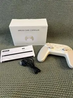 3COINS Switch ワイヤレスゲームコントローラー　ホワイト アイボリー