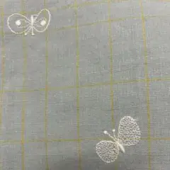 ミナペルホネン　choucho 生地幅の半分×50cm ライトブルー