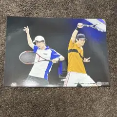 テニミュ　2L 特典ブロマイド　越前　真田