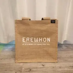 EREWHON エコバッグ ジュート素材　オーガニックスーパー　ロスアンゼルス