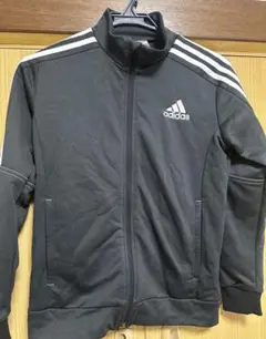adidas ブラック ジャージ ジャケット